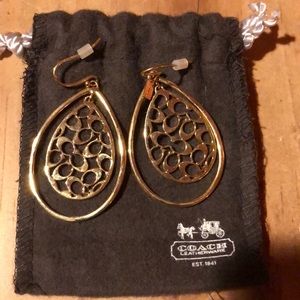 Coach earrings